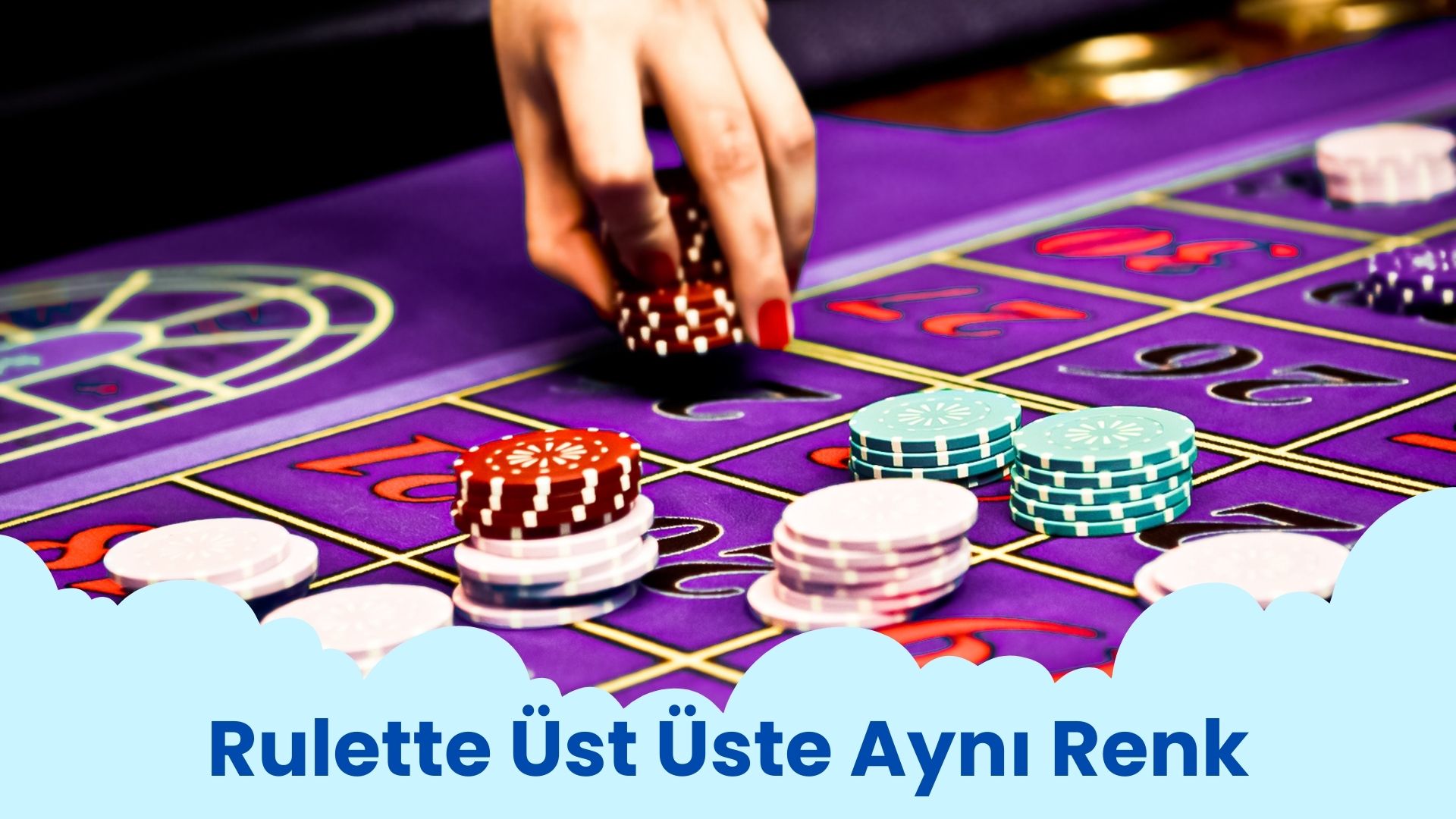 Rulette Üst Üste Aynı Renk  